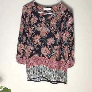 Alice Blue > V Neck Blouse Small